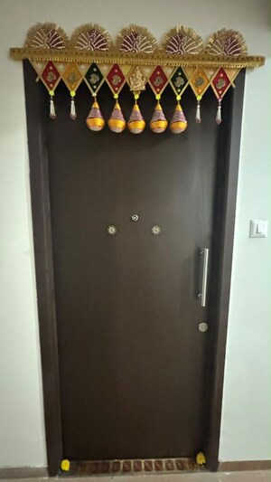 Building Lobby in 2 BHK Apartment at Puranik Rumah Bali, Ghodbunder Road – for Rent