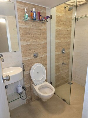 Bathroom in 2 BHK Apartment at Andheri West – for Rent