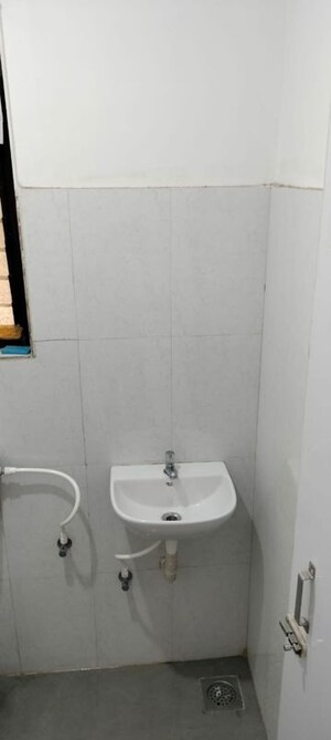 Bathroom in 1 BHK Apartment at Raymond Aashiyana, Vartak Nagar – for Rent