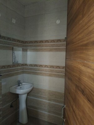 Bathroom in 3 BHK Builder Floor at Dhakoli – for Rent