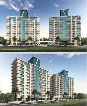5 BHK Apartment – Exterior View View at Rajhans Cornello, Piplod - for Sale