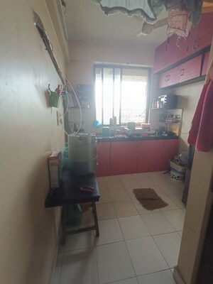 Bathroom in 1 BHK Apartment at Fam CHS, Kopar Khairane – for Rent