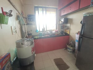 Bathroom in 1 BHK Apartment at Fam CHS, Kopar Khairane – for Rent
