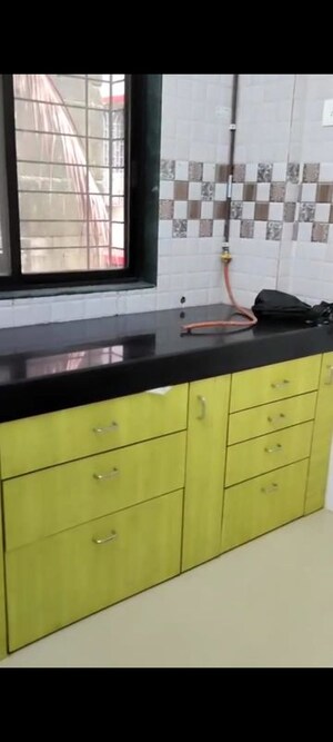Kitchen in 1 RK Apartment at Osho Anand, Naupada – for Rent