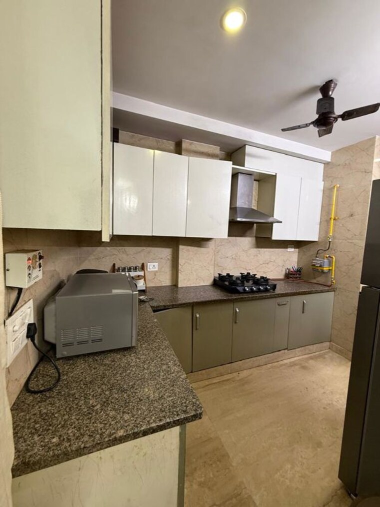 Kitchen, kalkaji 2 Bedroom 1200 Sq.Ft. Builder Floor In Kalkaji Delhi 10556655