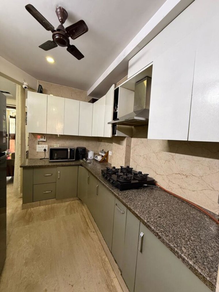 Kitchen, kalkaji 2 Bedroom 1200 Sq.Ft. Builder Floor In Kalkaji Delhi 10556655