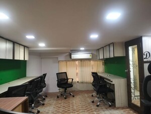 Living Room in  Office Space at Haware Fantasia, Vashi Sector 28 – for Rent