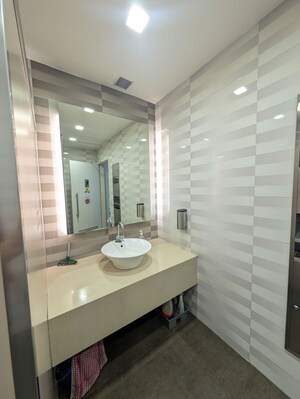 Bathroom in  Office Space at Lower Parel – for Rent