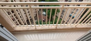 Balcony in 3 BHK Apartment at Sheth Zuri, Laxmi Nagar – for Rent