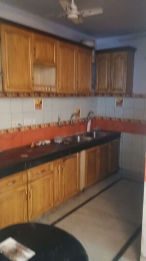Kitchen in 2 BHK Builder Floor at East Of Kailash – for Rent