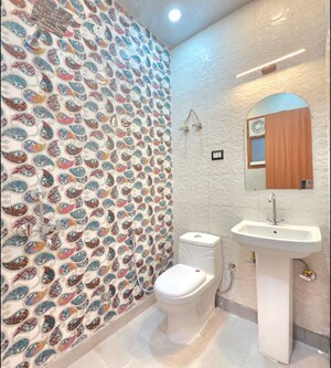 Bathroom in 3 BHK Builder Floor at Sector 12 Pratap Vihar – for Sale
