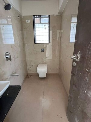 Bathroom in 1 BHK Apartment at RS QA Riverfront, Taloja – for Sale