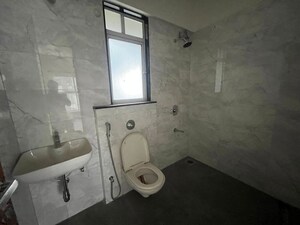 Bathroom in 2 BHK Apartment at VTP HiLife, Wakad – for Rent