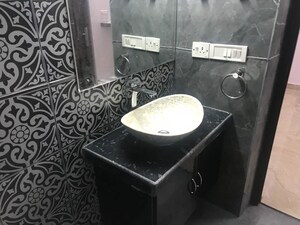 Bathroom in 3 BHK Apartment at Alaknanda – for Rent