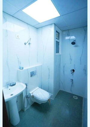 Bathroom in  Apartment at Motia Harmony Greens, Kishanpura – for Sale