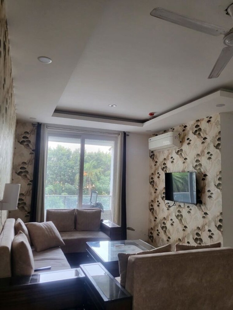 Living Room, omaxe-new-chandigarh 3 Bedroom 1430 Sq.Ft. Apartment In North Mullanpur Chandigarh 10556781