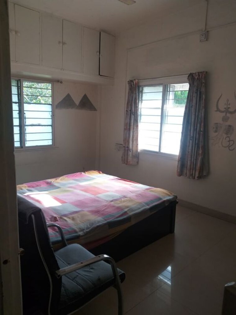 Bedroom, ashish-garden 3 Bedroom 1100 Sq.Ft. Apartment In Kothrud Pune 10556778