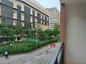 Balcony in 2.5 BHK Apartment at Aparna Sarovar Zenith, Nallagandla – for Rent