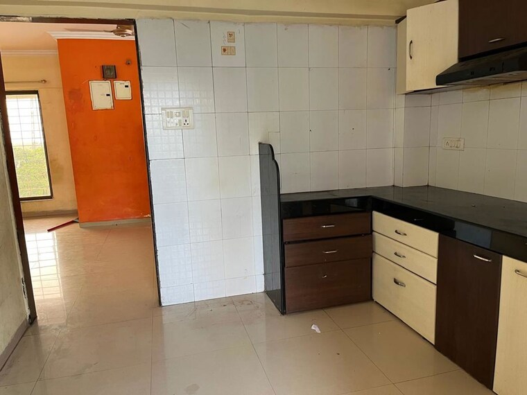 Kitchen, palm-paradise 2 Bedroom 700 Sq.Ft. Apartment In Sanpada Navi Mumbai 10556849