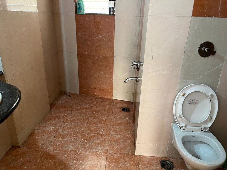 Bathroom, palm-paradise 2 Bedroom 700 Sq.Ft. Apartment In Sanpada Navi Mumbai 10556849