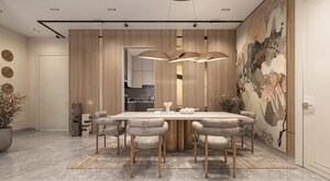Dining area in 3 BHK Apartment at Ambala Highway – for Sale