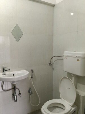 Bathroom in 2.5 BHK Apartment at Patrachawl Mhada, Goregaon West – for Rent