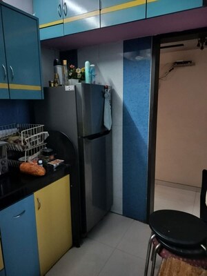 Kitchen in 2 BHK Apartment at Mahavir Shradha, Kharghar Sector 7 – for Rent