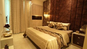 Bedroom in 5 BHK Apartment at Motia Harmony Greens, Kishanpura – for Sale