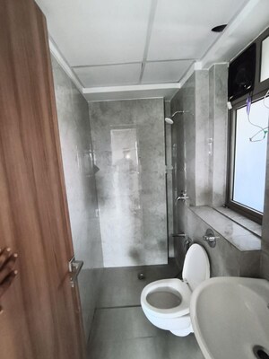 Bathroom in 1 BHK Apartment at Sheth Irene, Malad West – for Rent