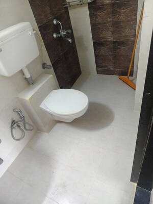 Bathroom in 1 BHK Apartment at Ravi Gaurav Samruddhi, Mira Road East – for Rent