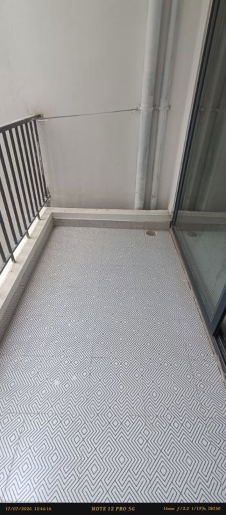 Balcony, panchsheel-greens-ii 2 Bedroom 1150 Sq.Ft. Apartment In Sector 16 Greater Noida Greater Noida 10556925