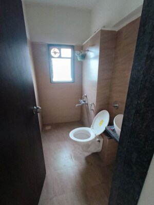 Bathroom in 3 BHK Apartment at Sai Samarttha Saisha, Punawale – for Rent