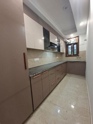Kitchen in 2 BHK Builder Floor at Chattarpur – for Rent