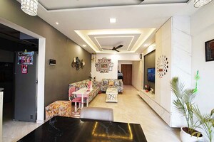 Living Room in 3 BHK Apartment at Keshav Nagar – for Sale