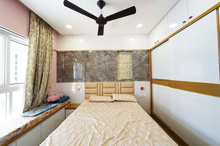Bedroom, keshav nagar 3 Bedroom 1016 Sq.Ft. Apartment In Keshav Nagar Pune 10556968