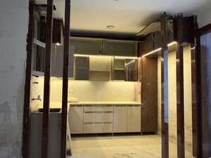 Kitchen in 3 BHK Builder Floor at Sector 21 – for Rent