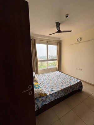 Bedroom in 3 BHK Apartment at Bhartiya Nikoo Homes, Thanisandra Main Road – for Rent