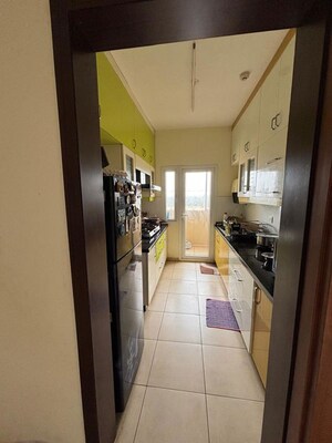 Building Lobby in 3 BHK Apartment at Bhartiya Nikoo Homes, Thanisandra Main Road – for Rent