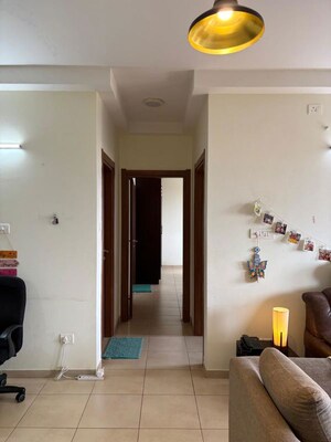 Living Room in 3 BHK Apartment at Bhartiya Nikoo Homes, Thanisandra Main Road – for Rent