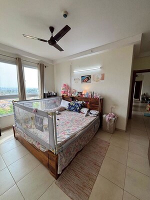 Kitchen in 3 BHK Apartment at Bhartiya Nikoo Homes, Thanisandra Main Road – for Rent
