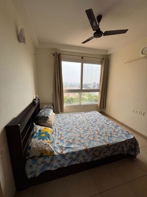 Bedroom in 3 BHK Apartment at Bhartiya Nikoo Homes, Thanisandra Main Road – for Rent