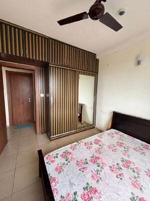Bedroom in 3 BHK Apartment at Bhartiya Nikoo Homes, Thanisandra Main Road – for Rent