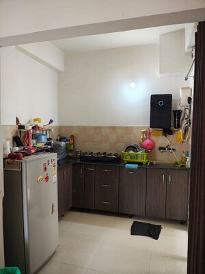 Kitchen in 3 BHK Apartment at Trident Embassy, Sector 1 Greater Noida – for Rent