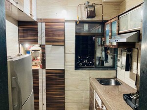 Kitchen in 1 BHK Apartment at Chandrabhaga Park, Kalwa – for Sale