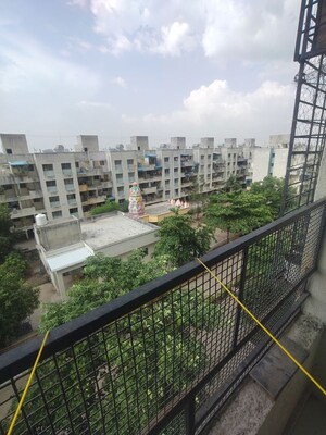 Balcony in 2 BHK Apartment at Vaishnavi City, Handewadi – for Rent