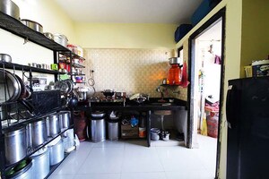 Kitchen in 1 BHK Apartment at Danish Enclave, Hadapsar – for Sale