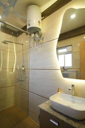 Bathroom in 3 BHK Builder Floor at Sector 23 – for Rent