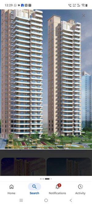 4 BHK Apartment For Rent in Gaurs Platinum Towers, Sector 79