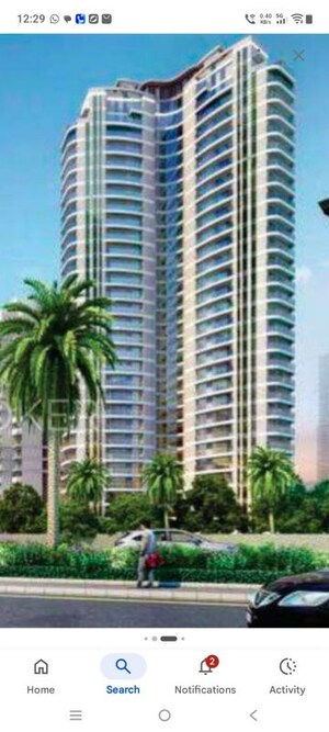 4 BHK Apartment – Exterior View View at Gaurs Platinum Towers, Sector 79 - for Rent