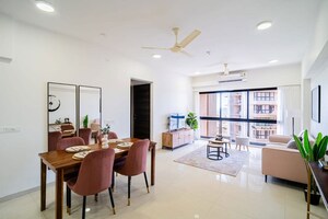 Living Room in 2 BHK Apartment at Kanakia Rainforest, Andheri East – for Sale